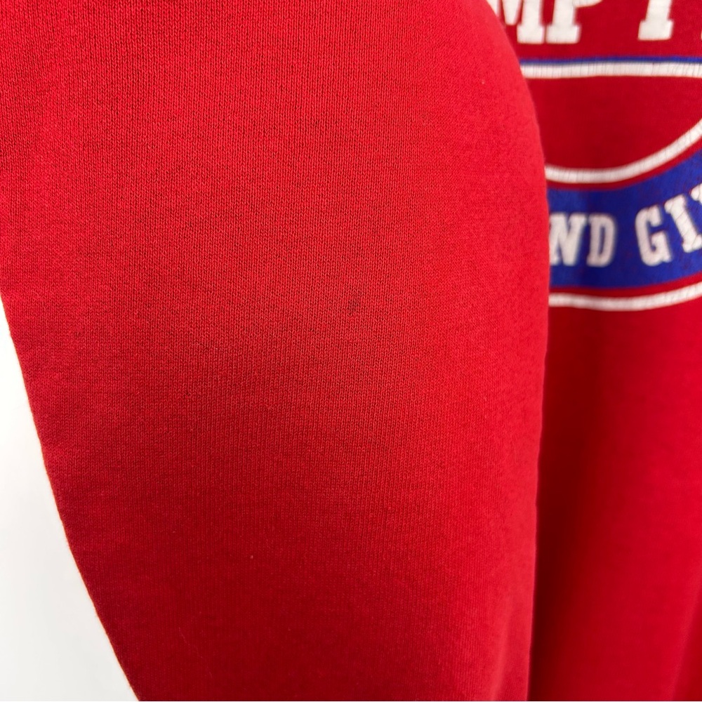 Vintage Boys and Girls Club Camp Fire Red Crew Neck Sweatshirt Fruit of the Loom - Picture 5 of 11